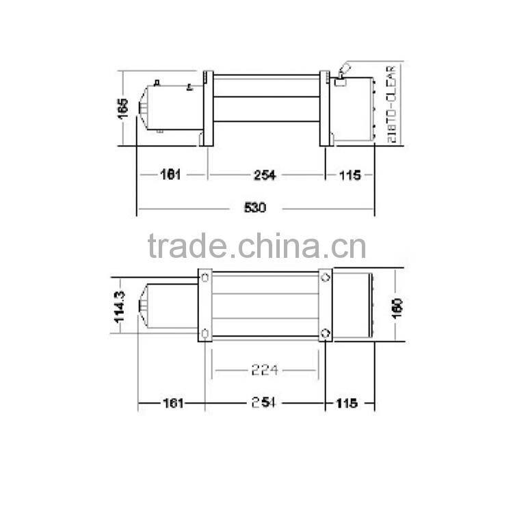 Wholesale High Quality Of 18000 lbs AWD Winch For Auto Off-road