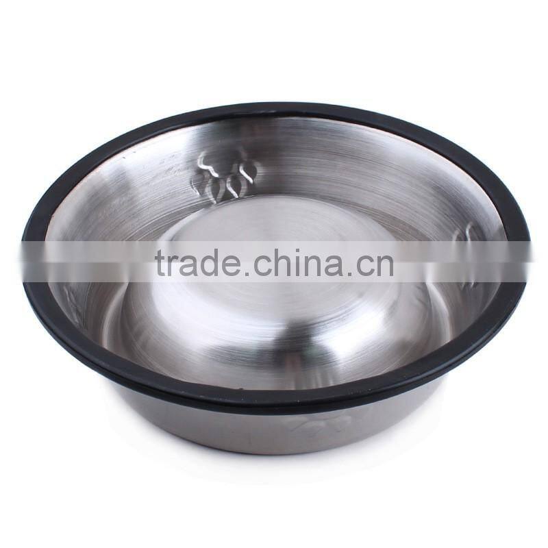 Stainless Steel Dog Pet Products Magnetic Pet Food Bowl