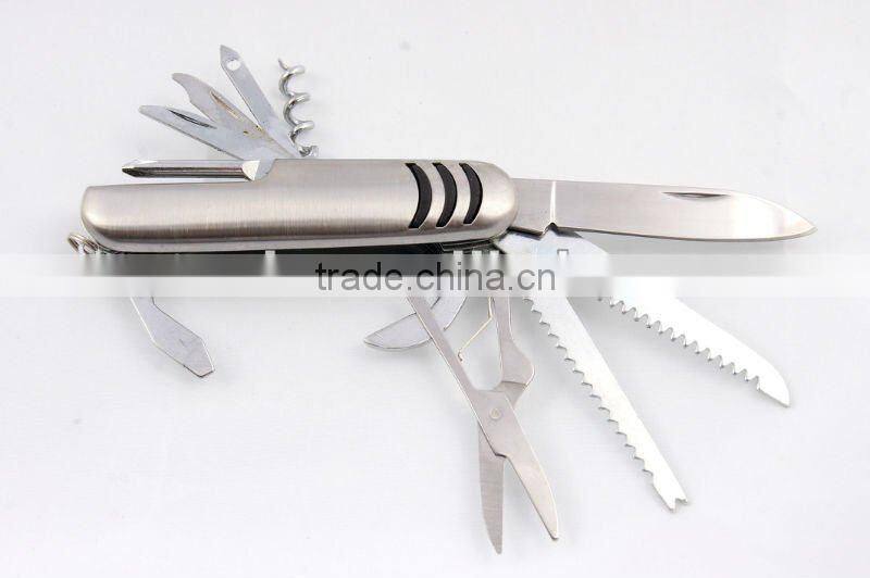yangjiang high carbon steel hunting multi pocket folding knife K3011SG3