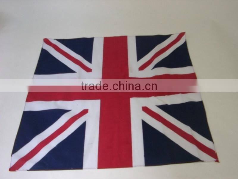 Popular polyester cotton bandana the Union Jack UK flag bandana