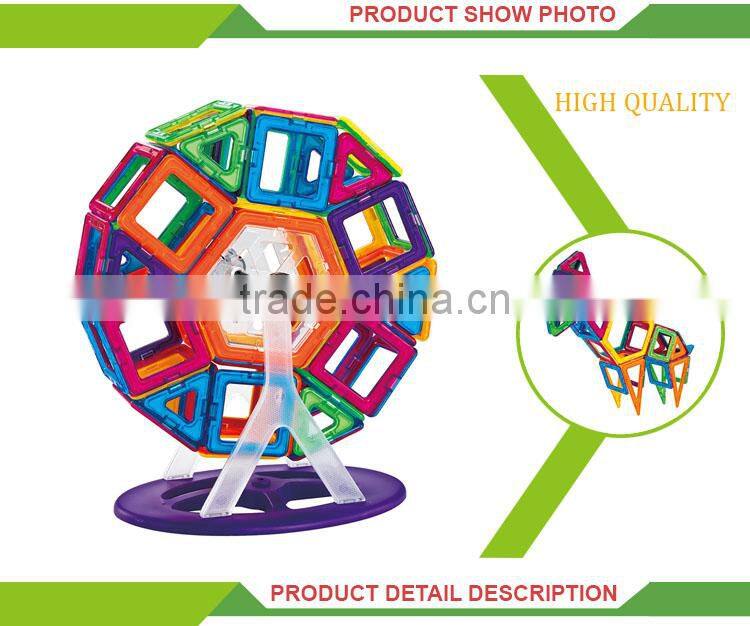 Fantastic eco-friendly DIY toy magnetic construction toy for kids