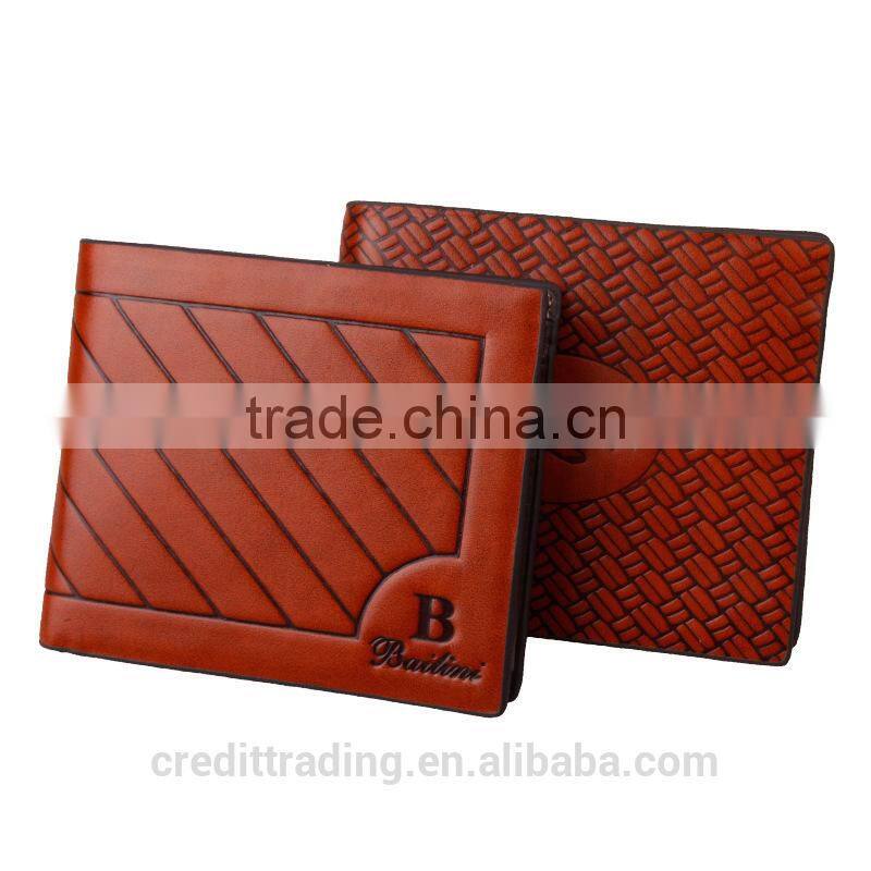 2015 newest designs Men's Genuine Leather Wallet