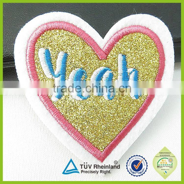 sew on embroidery patches for clothing decoration