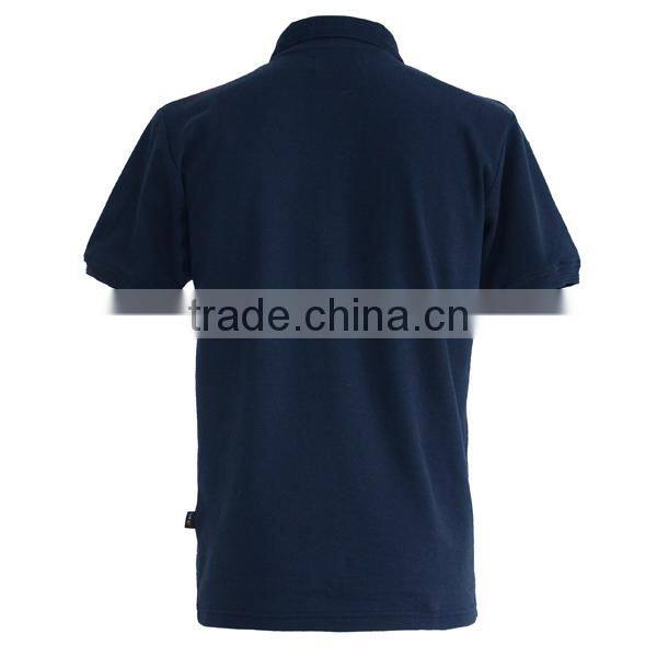 back image color pique polo shirt