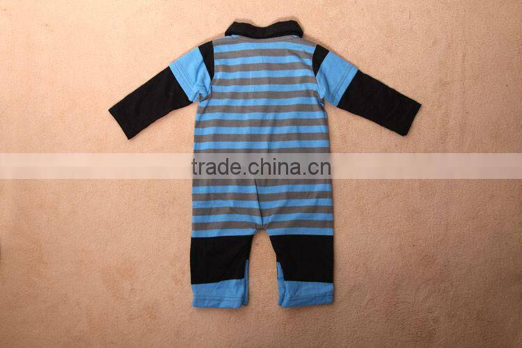 Hot selling baby clothes with polo neck,high quality baby romper
