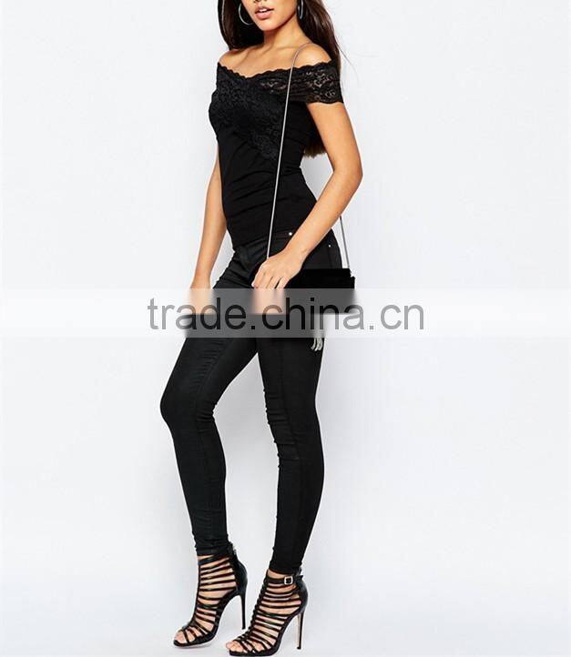 Girls sexy sleeveless top 2016 off shoulder sexy sleeveless top HST3756