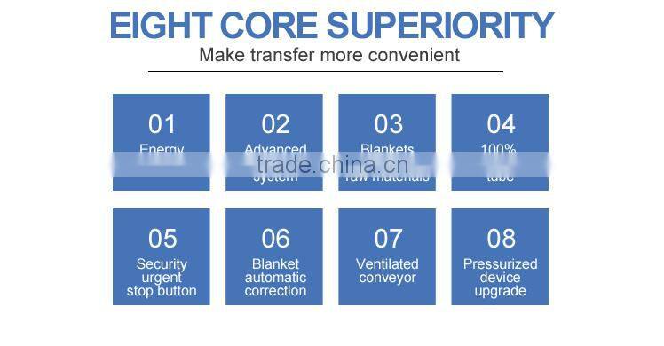 2017 Hot Sale Guangzhou Manufacturer Wholesale Cheap Price Dual Hear Press Machine