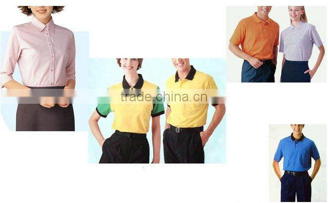bule uniform Polo shirt work t shirt OEM service