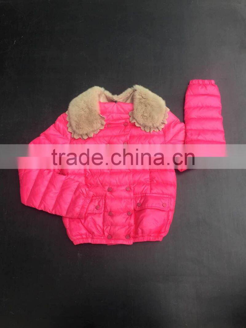 GZY coat female winter fashion slim mixed model china cheap 2017 Europe anti-wrinkle warehouse cheap delivery