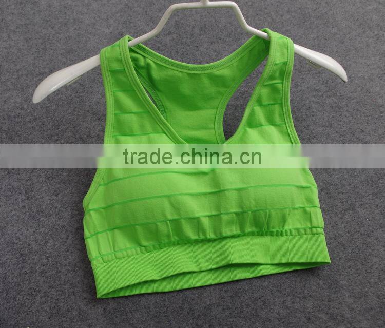 GZY 2015 wholesale hot sell girl sport seamless hot sex women's sports bra xxx