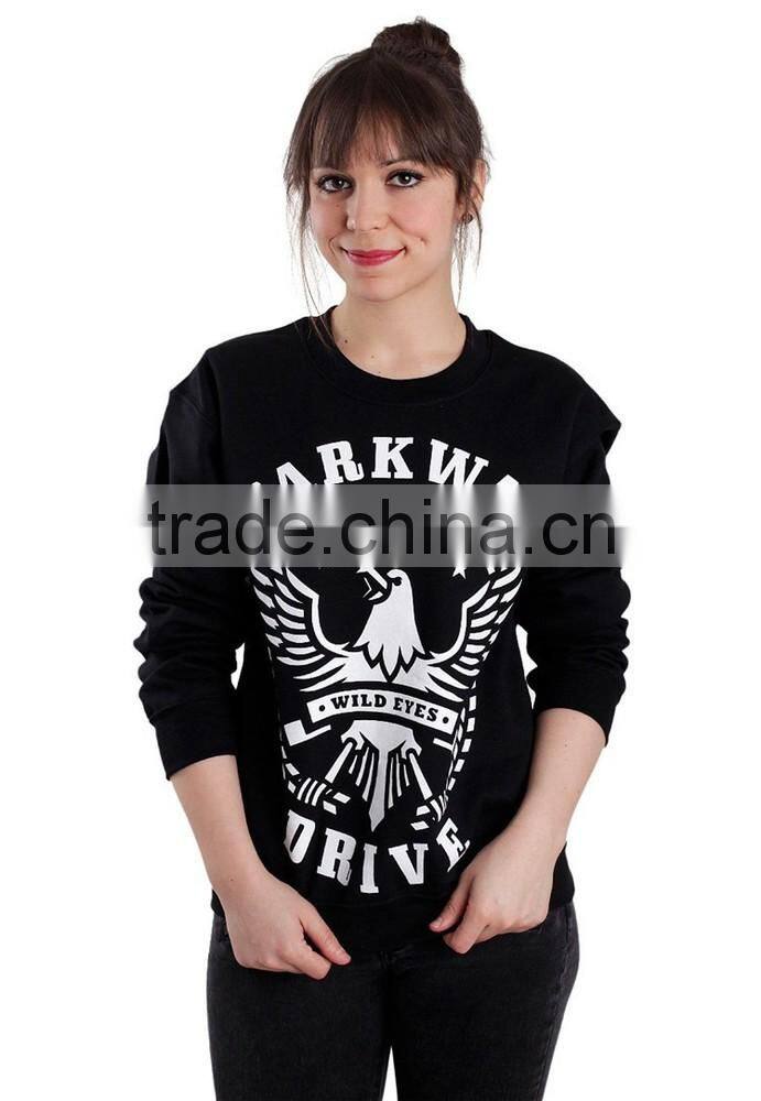 Fashion cotton warm lady sweatshirt fashion couple pullover sweater