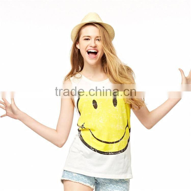 Wholesale bodybuilding womens tank top custom gym stringer vest