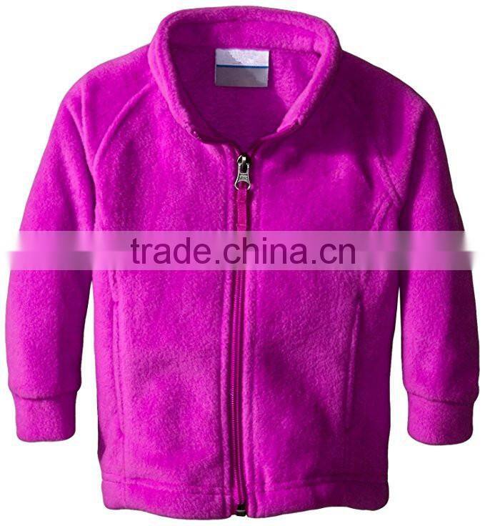 Kids Autumn Hoodies Custom Logo Children Warm Coat Cheap Price Girls Fleece Jacket Wholesale