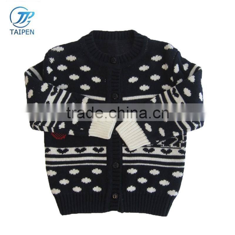 Baby Boys Cardigan Sweater And Pants 2pcs Set With Computer Knitted Pattern Kids Clothes Wholesale