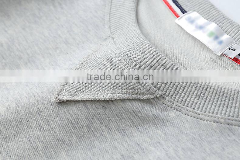 fashion blank grey women wholesale boutique clothing crewneck sweatshirt