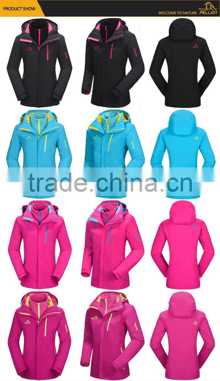 2017 High Quality Waterproof Winter Outdoor Jackets Women Sports Jackets