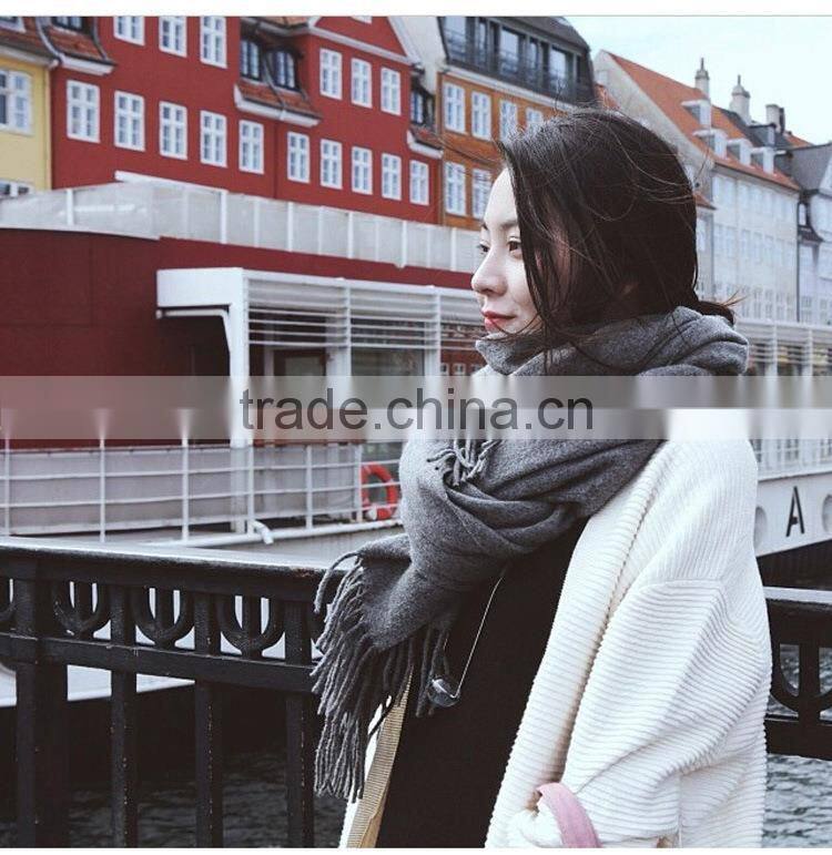 Super quality scarf luxury brand Cashmere Scarf women Poncho Duplex Winter Cape Shawls and Scarves Pashmina Shawls