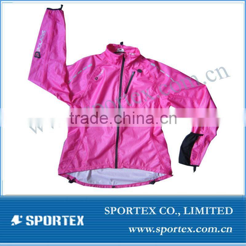 2013 New design breathable running jacket / 100%polyester lightweight running jacket / outdoor running jacket