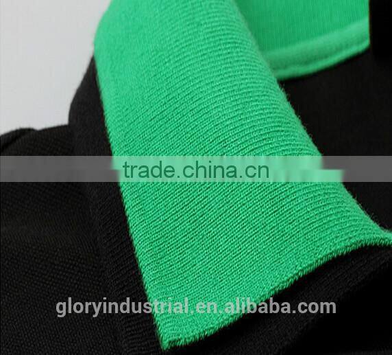 new fashion double collar polo t shirt men factory