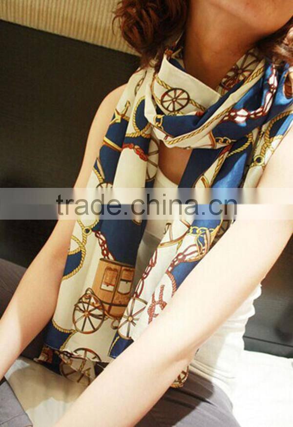 Cheap price new arrival 4 color choice design high quality chiffon material women's fashion hijab scarf