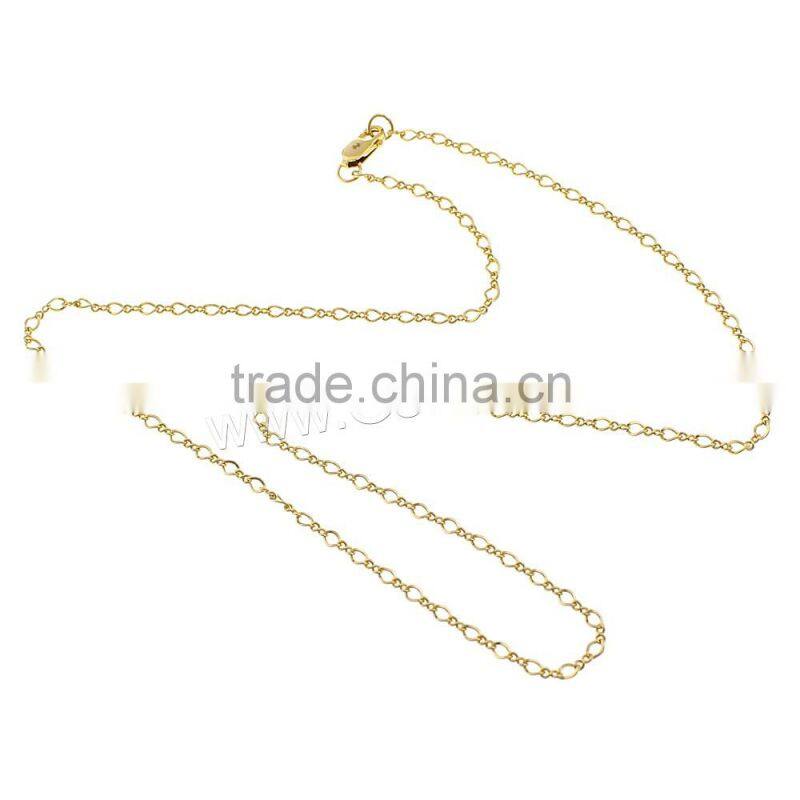 new gold chain design girls Gold Filled Necklace Chain dubai new gold chain design