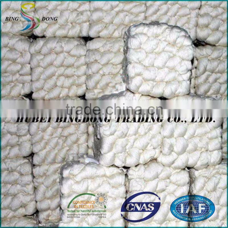 20/2 20/1 dyed pattern | white 100% polyester spun hank yarn for sewing clothing