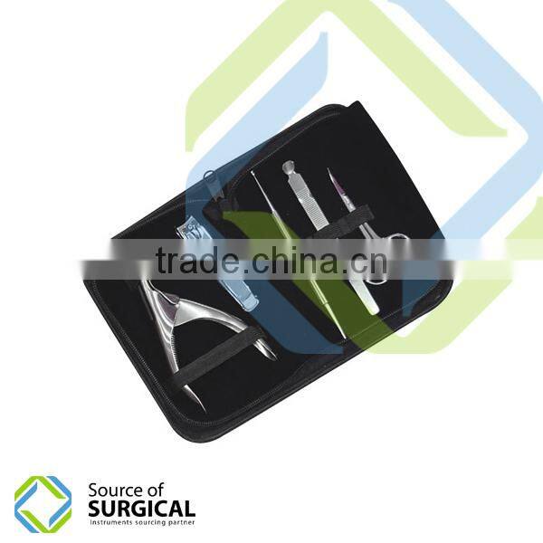 Professional Barber Kit Portable | Personal Care Beauty Kit with High Quality Instruments | Manicure Pedicure Set B-MPK-39