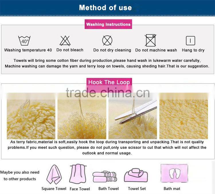 Super Soft and Absorbent cotton towel set,bath towel set,gift boxes for towels