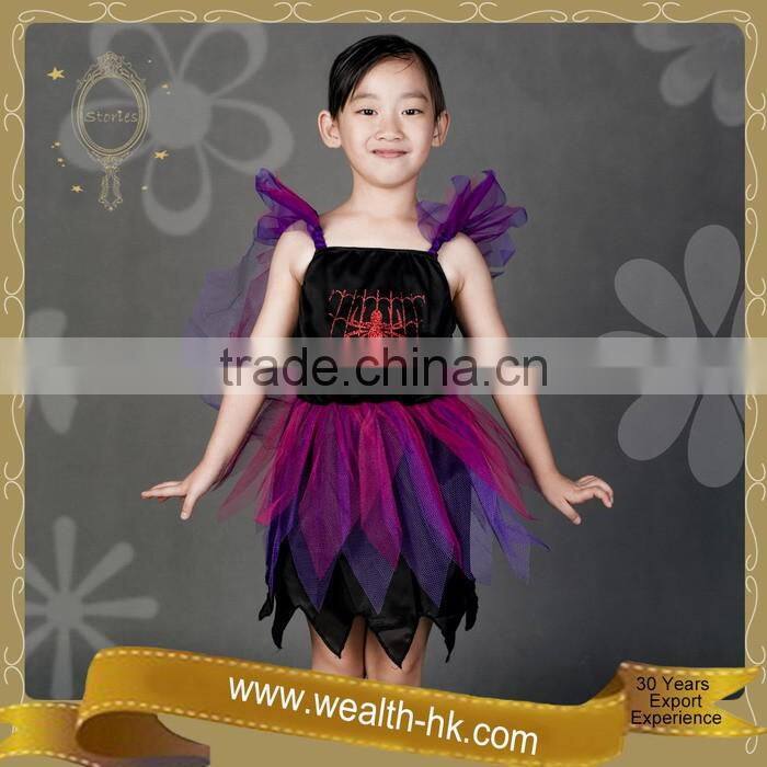 Spider Witch Fancy Dresses for girls kids Halloween Costume