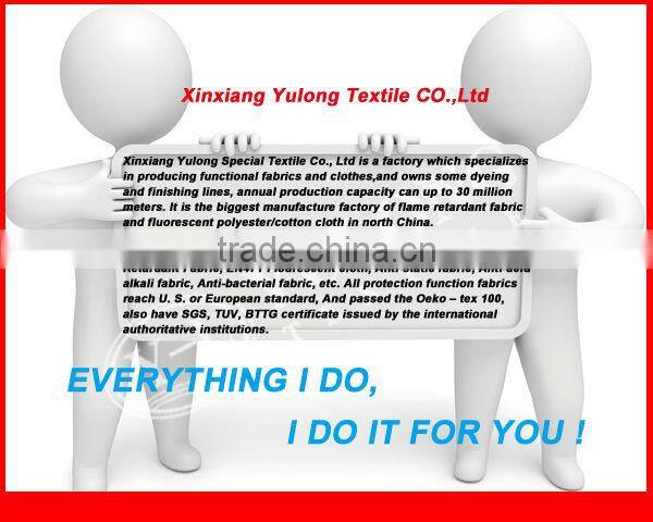 100% polyester anti-static work clothes used oil station