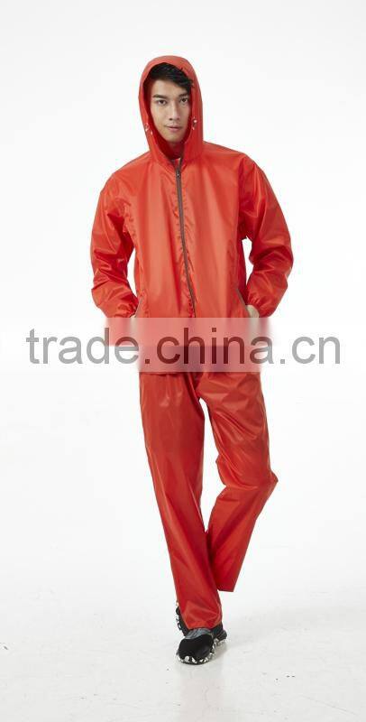 2016 Latest Fashion Waterproof PVC Rain Suit