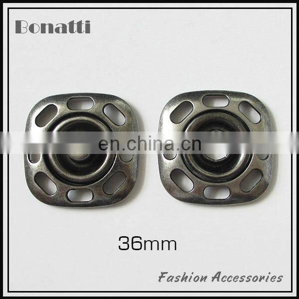 35mm big sewing on snap button bulk sewing snap button