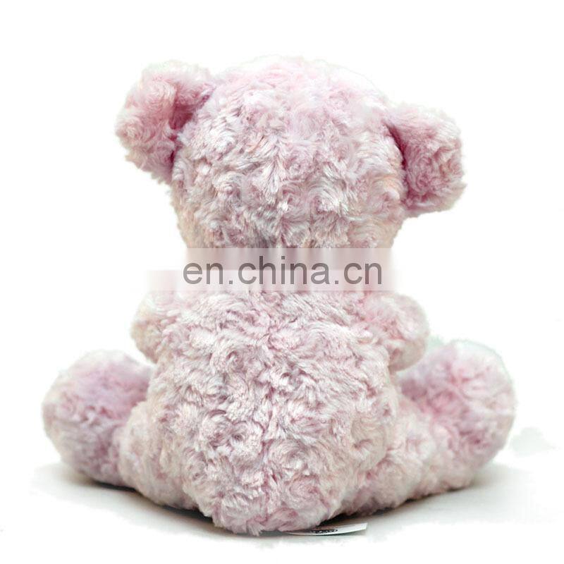 Custom Teddy Bear With Bouquet White Bear Plush Flower Valentine Stuffed Toys