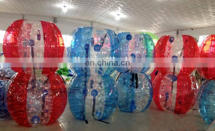 2016 hot sale new design LED inflatable soccer bubble