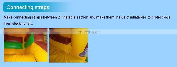 jungle elephant inflatable combo