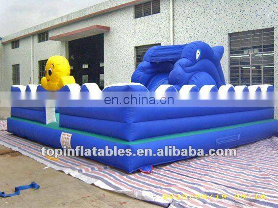 hot sale outdoor animals bouncer for kids and adults, inflatable bouncy castle