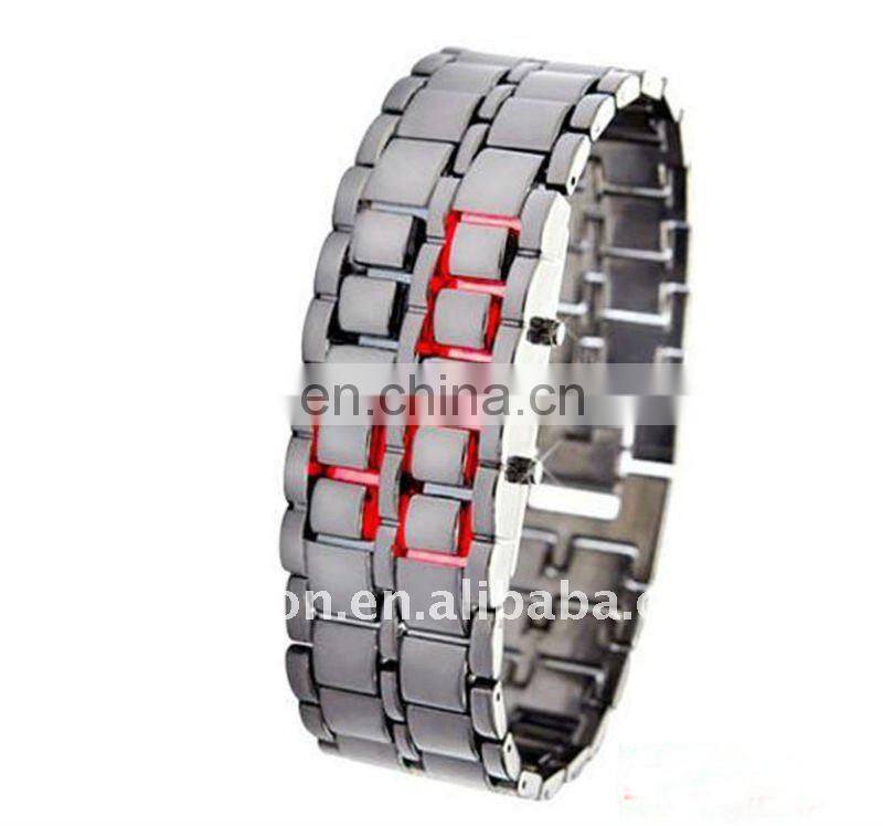 red led digital watch lava style lava style watch lava led watch