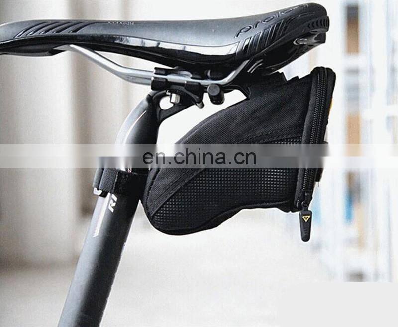 2016 wholesale bike seat saddle frame bag for travel from guangzhou manufacturer