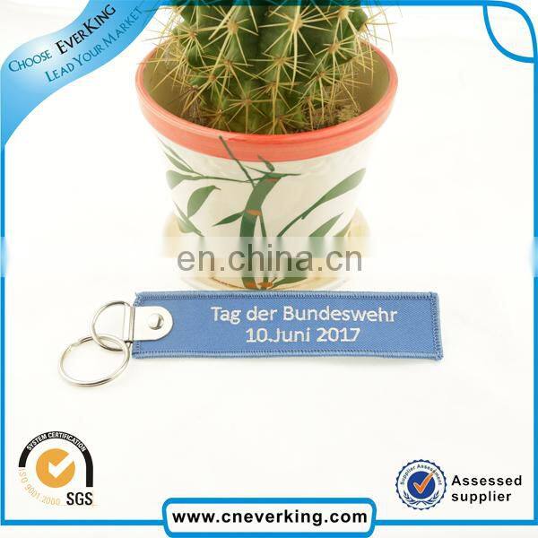 promotional gifts custom personalized lanyard embroidery keychain