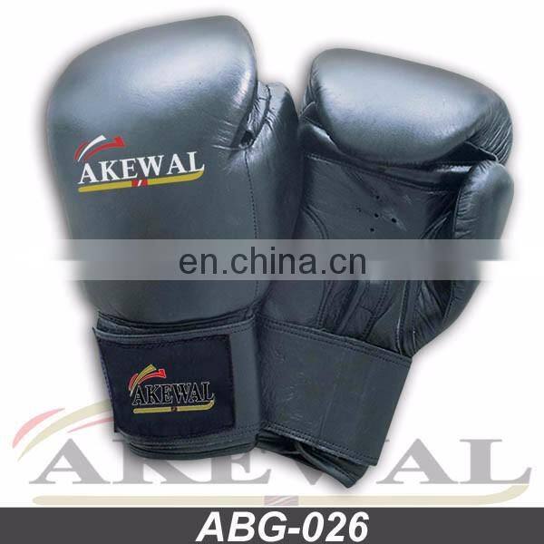 High Quality Blue and White Wholesale Boxing Gloves