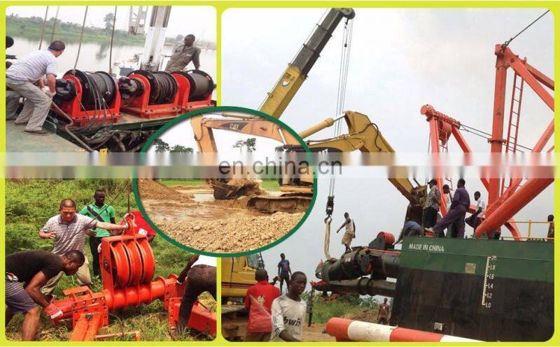 Non-self Propelled Portable River Suction Dredger sale at Cheap Price