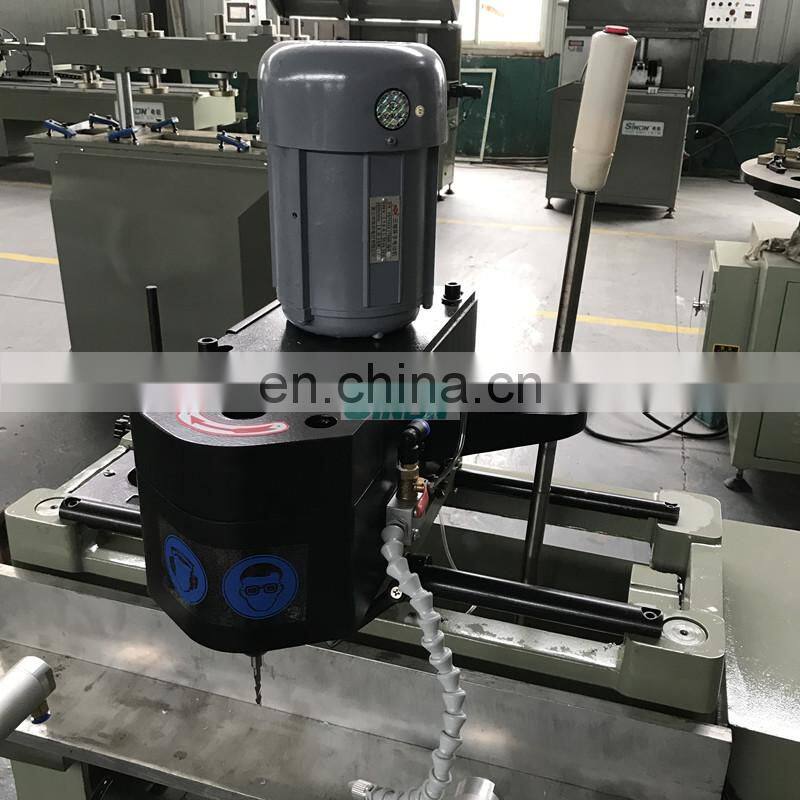 Single Axis Single Head Aluminium and PVC Window Copy Router Machine