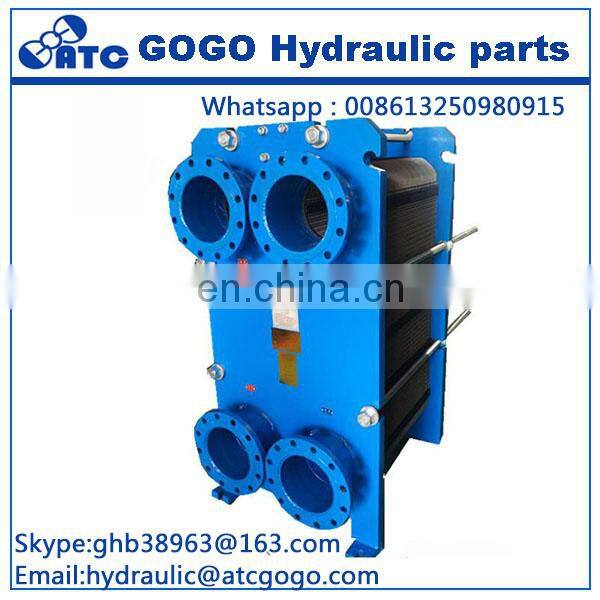 Gasket Plate Heat Exchanger For Steam Heating , Sanitary Stainless Steel 304 316L Plate Heat Exchanger