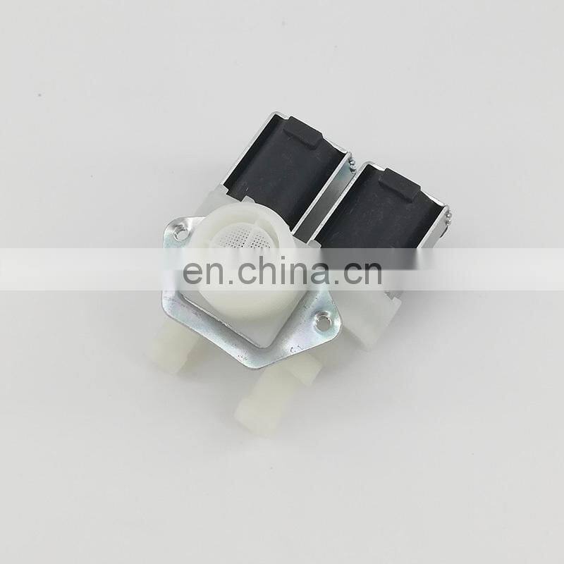 2 way vertical type PA Inlet water valve G3/4" x 12mm 24V 12V DC Plastic washing machine valve