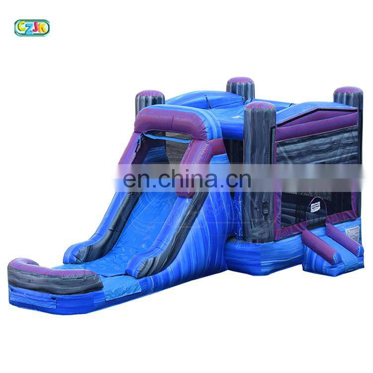 marble combo jumper inflatable bouncer jumping bouncy castle bounce house