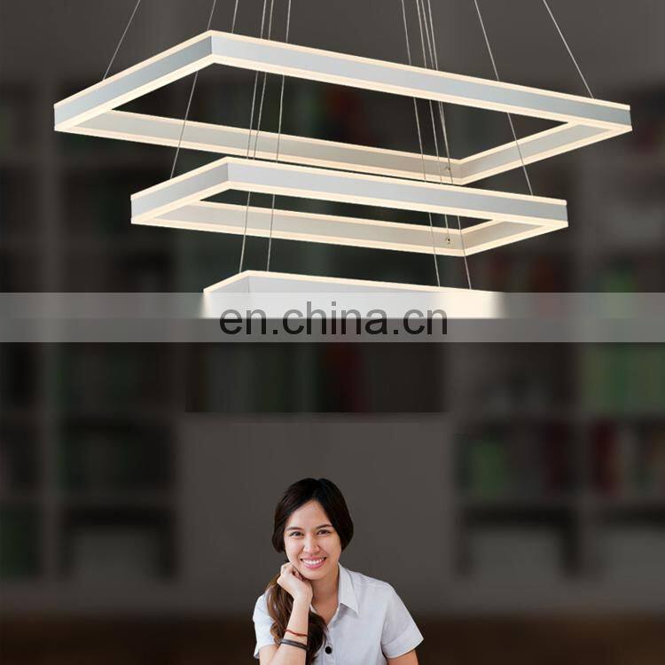 Zhongshan lighting factory wholesale price acrylic pendant lamps for home decoration