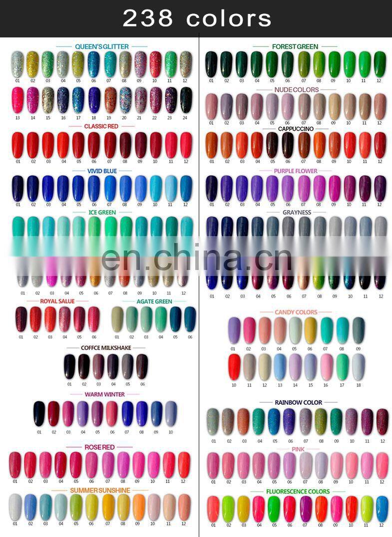 2019 Popular Uv Gel Nail Polish 3-step Gel Polish Supplies Free Sample