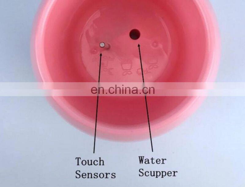LED smart 7 colors changed night light musical blutooth plastic flower pot for home decoration or gifts