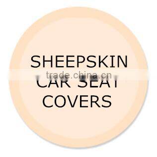 TOP QUALITY CURLY FUR TIBETAN LAMB SKIN RUG