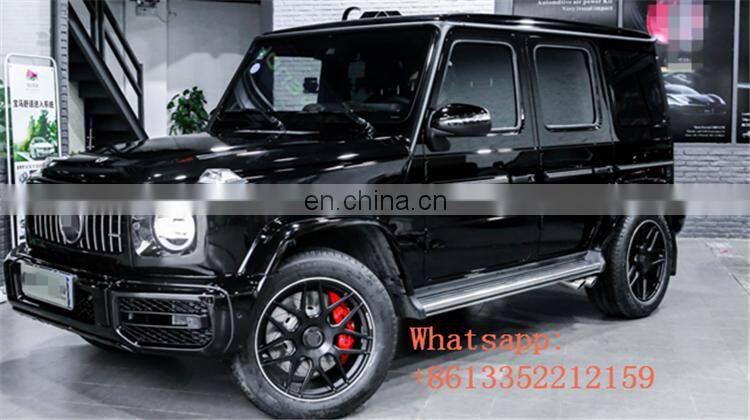G class w463A Stainless steel material exhaust system for g class w463A W464 g65 g63 g500 4 tips exhaust muffler to sound bigger